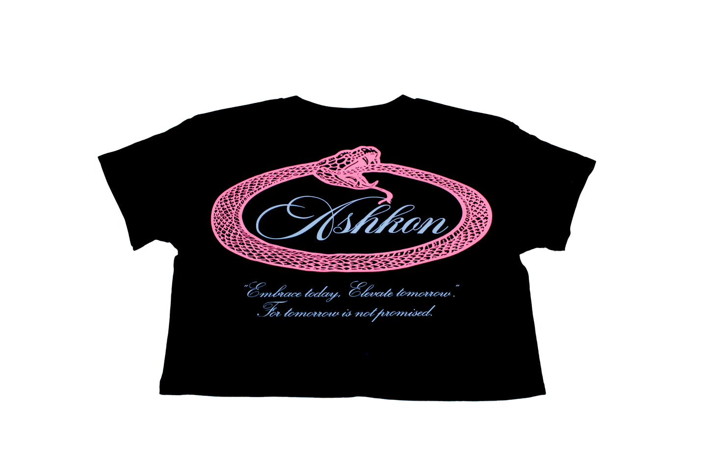 Ashkon Snake Crop Tee