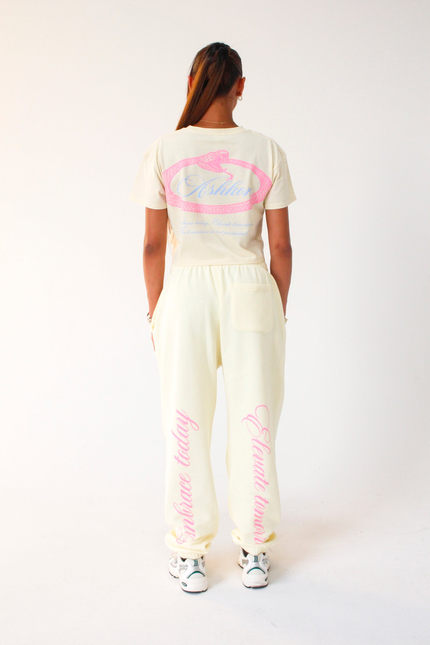 Ashkon Snake Crop Tee
