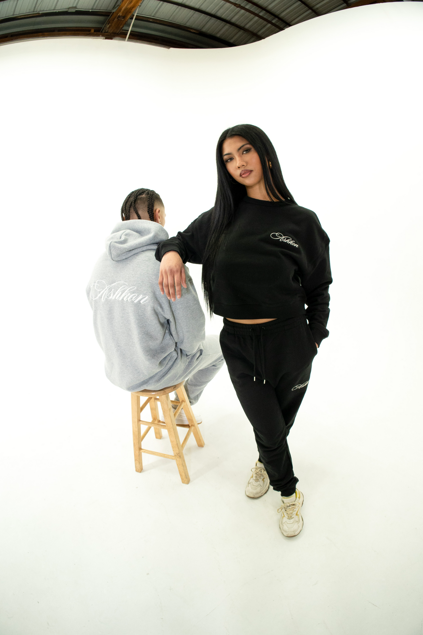 Ashkon Signature Cropped Crew