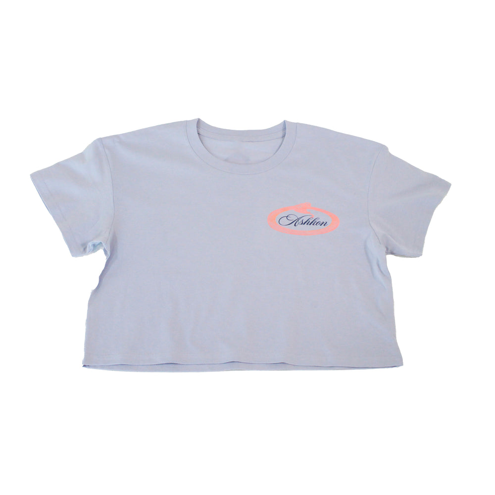 
                      
                        Ashkon Snake Crop Tee
                      
                    