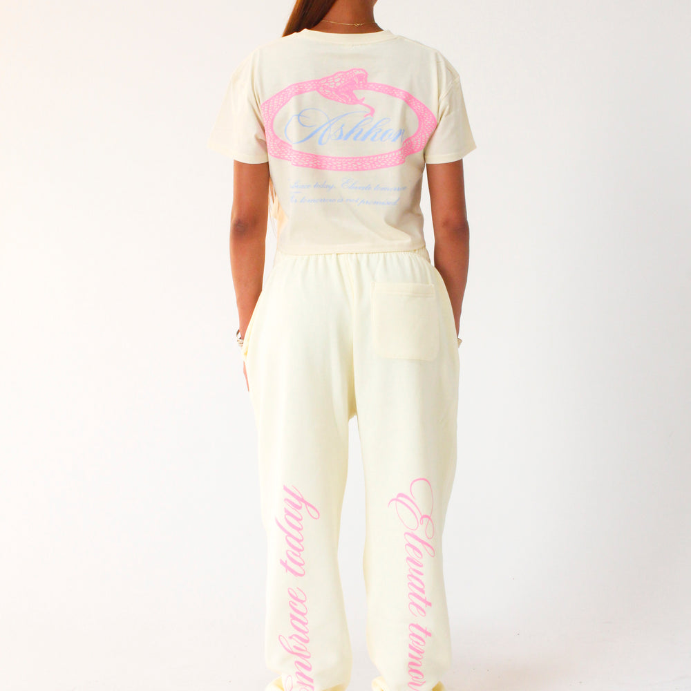
                      
                        Ashkon Snake Crop Tee
                      
                    