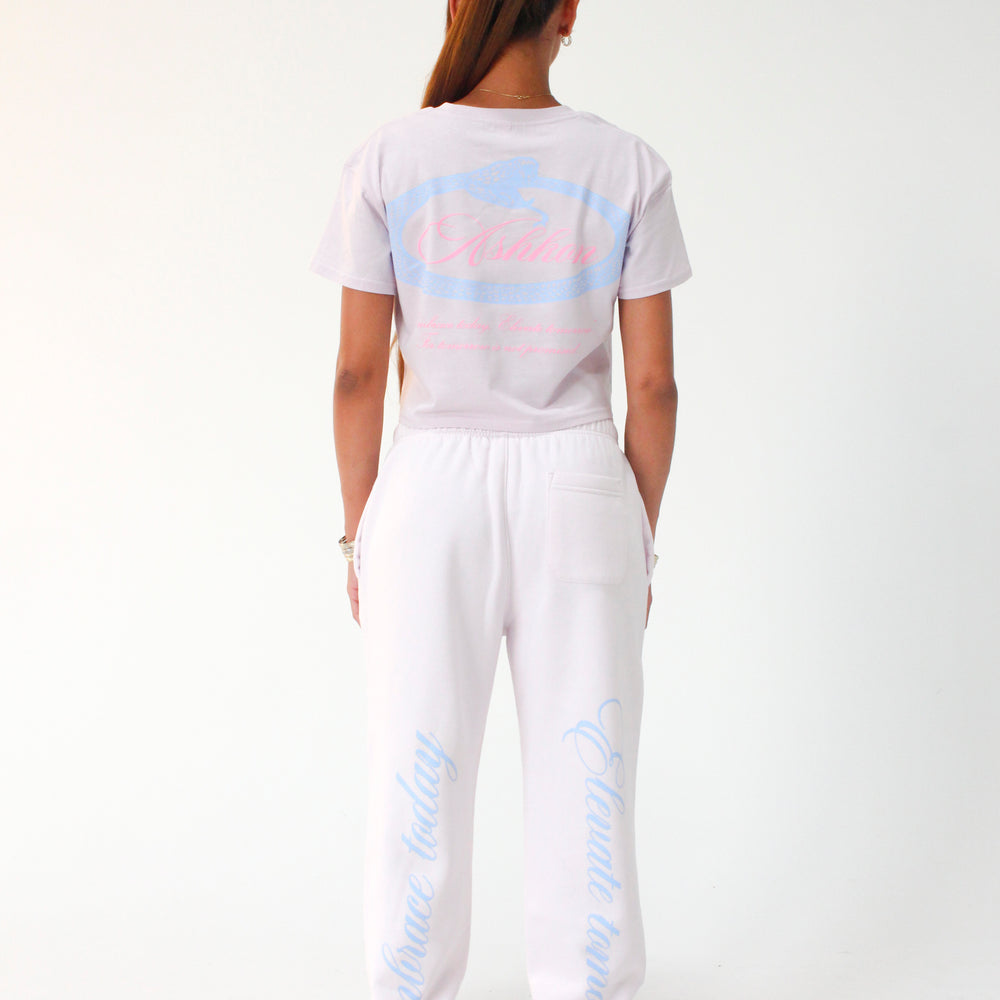 
                      
                        Ashkon Snake Crop Tee
                      
                    