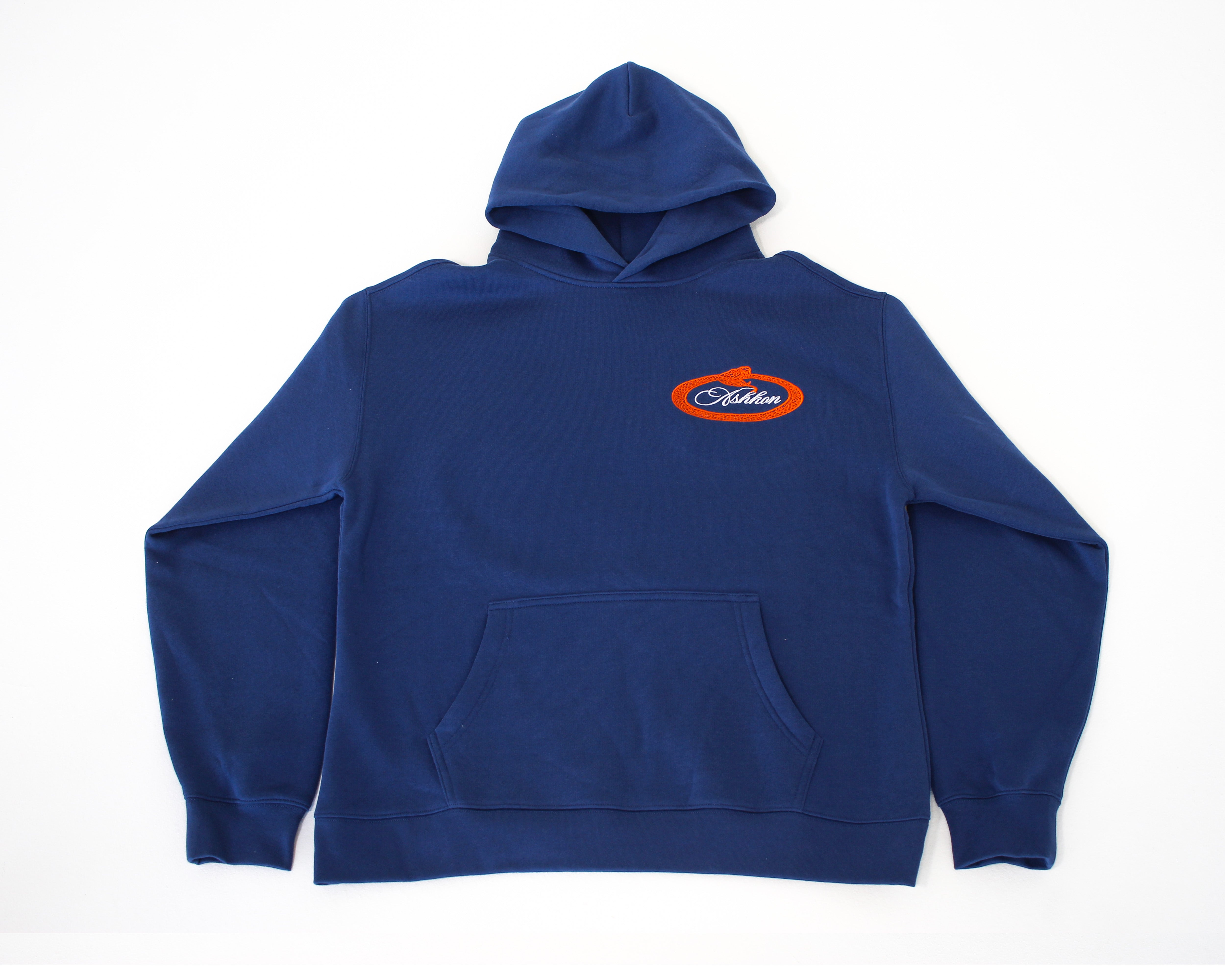 美品 IDEASWAM Snake Logo Hoodie (Blue) L IDEASWAM Snake Logo Hoodie (Blue) L 美品 【公式通販】