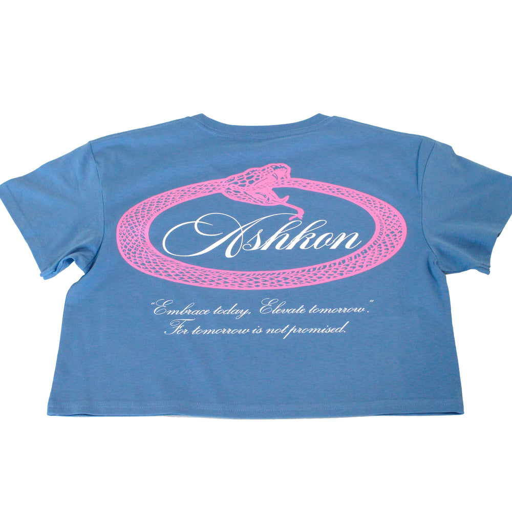 Ashkon Snake Crop Tee