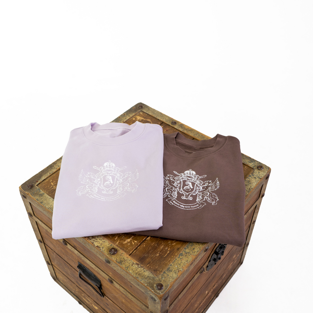 
                      
                        Ashkon Crest Cropped Terry Tee
                      
                    