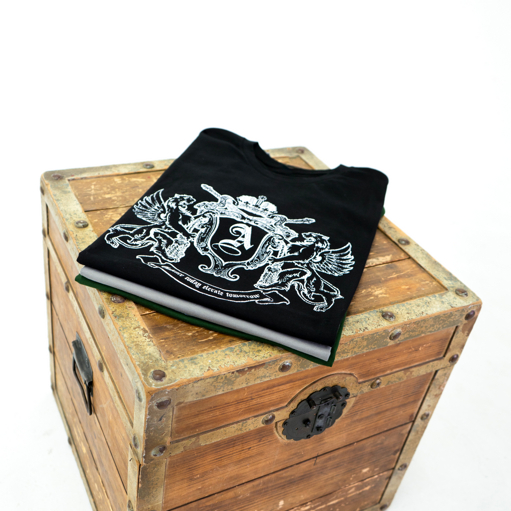 
                      
                        Ashkon Crest Tee
                      
                    