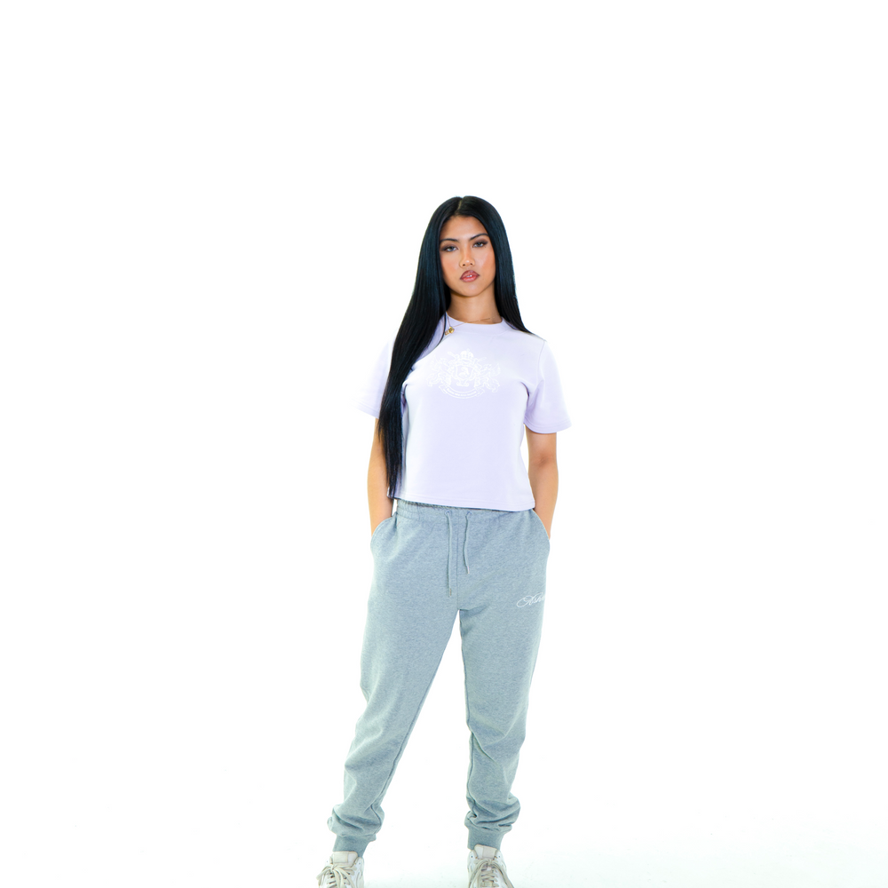 
                      
                        Ashkon Crest Cropped Terry Tee
                      
                    